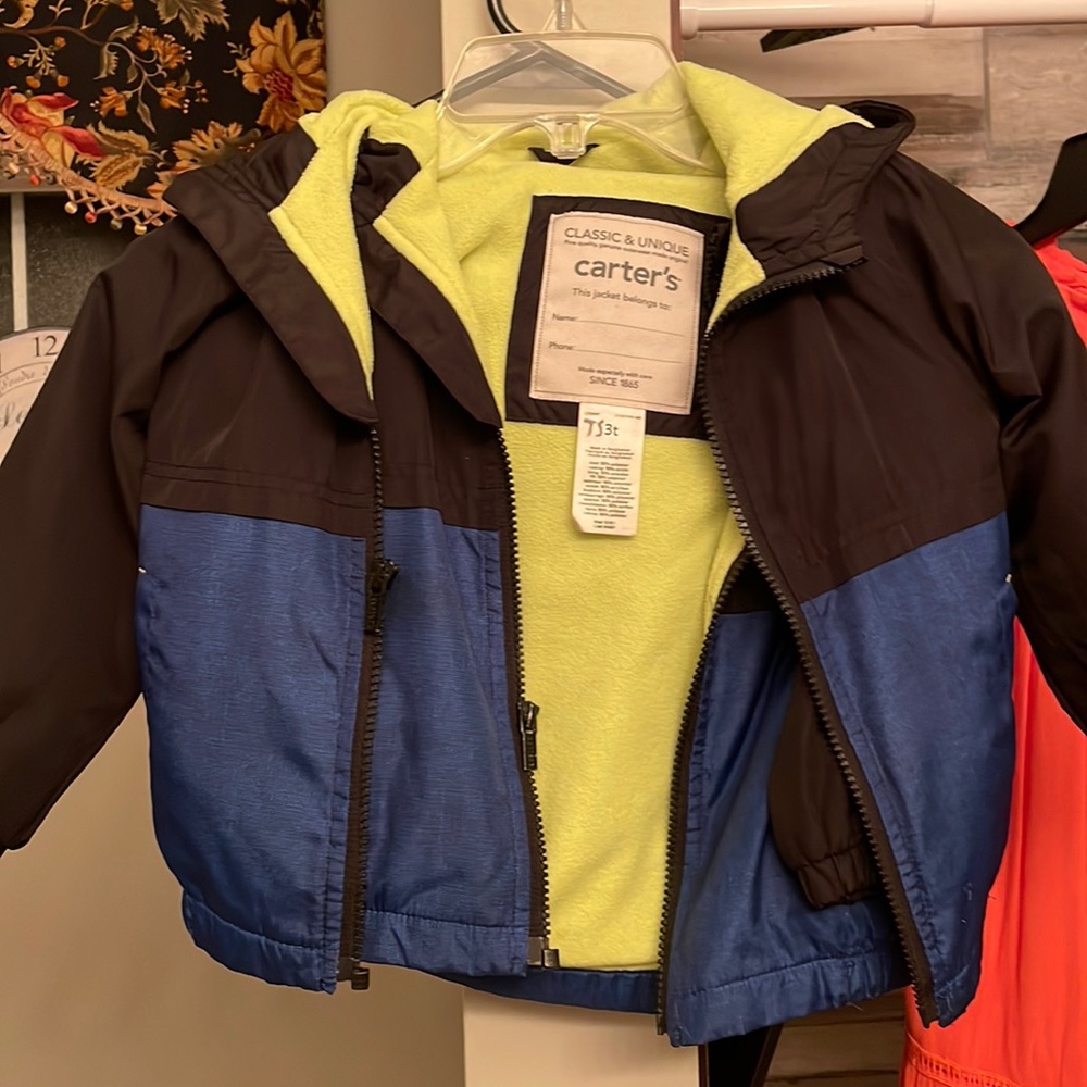 Two 3t Carter’s jackets: UPDATE SOLD